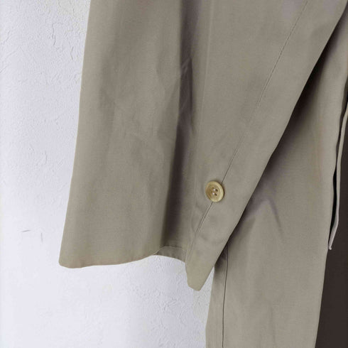 バーバリーズ BURBERRYS 70-80s 裏地ノバチェック 比翼 ステンカラーコート メンズ